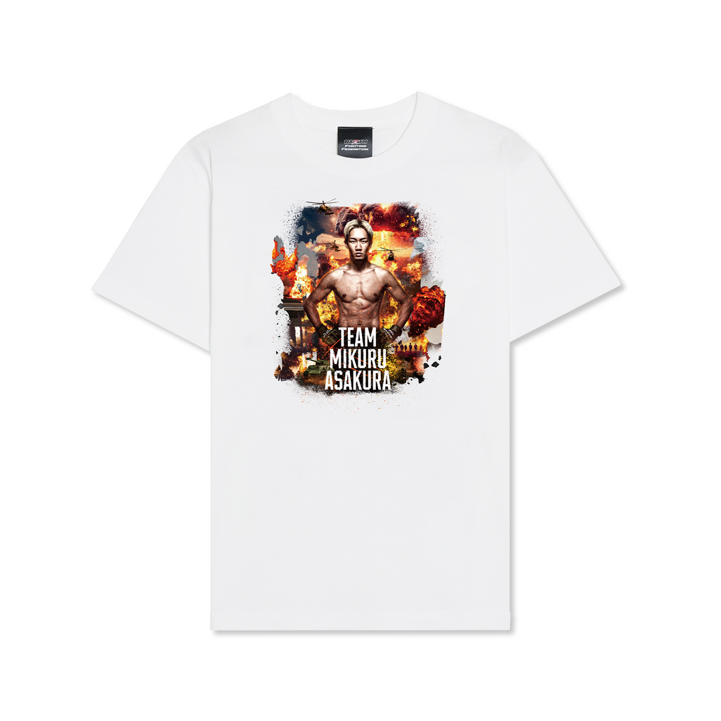 朝倉未来 TEAM MIKURU ASAKURA Tシャツ WHT – RIZIN オフィシャル 朝倉未来 TEAM MIKURU ASAKURA Tシャツ WHT – RIZIN オフィシャル