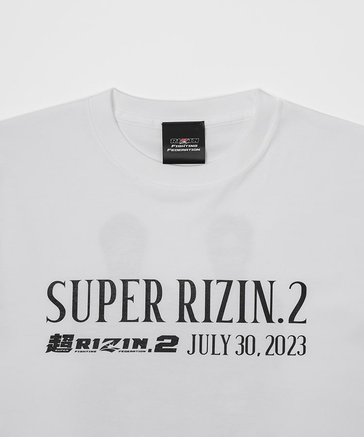 超RIZIN.2 RIZIN [ダブルタイトルマッチ] Tシャツ / WHITE