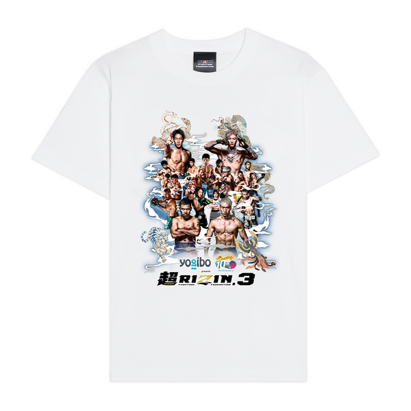 超RIZIN.3 大会記念 Tシャツ – RIZIN オフィシャル オンラインストア