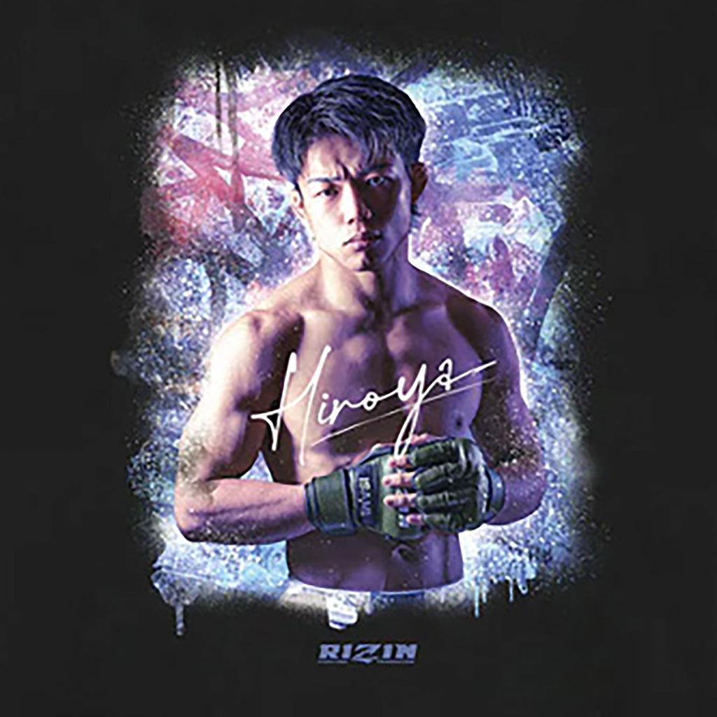 RIZIN 公式グッズ】ヒロヤ×RIZIN コラボ フォト Tシャツ ヒロヤ