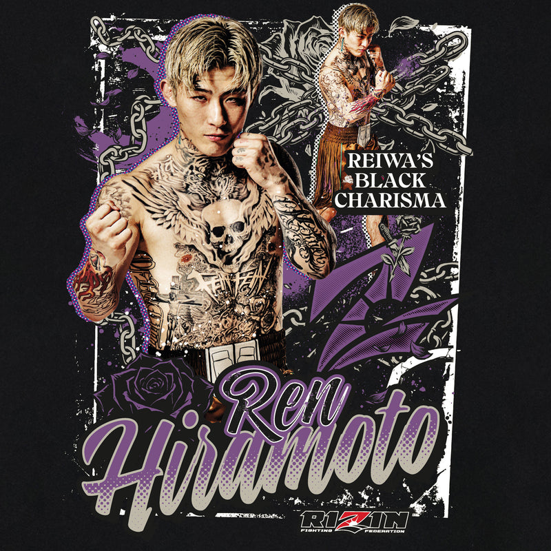9/4先行予約】【RIZIN 公式グッズ】平本蓮 × RIZIN コラボ Tシャツ