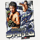 斎藤裕 × RIZIN 公式コラボTシャツ フォトプリントデザイン