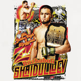 シェイドゥラエフ × RIZIN シェイドラエフ 公式コラボTシャツ フォトプリントデザイン キルギス