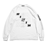 L/SL TEE (5LOGO) / WHITE