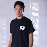 S/SL TEE (R LOGO) / BLACK