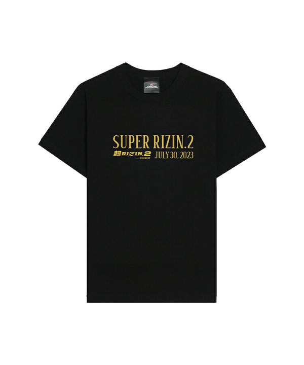 【幻の「超RIZIN.2」】ダブルタイトルマッチTシャツ / BLACK
