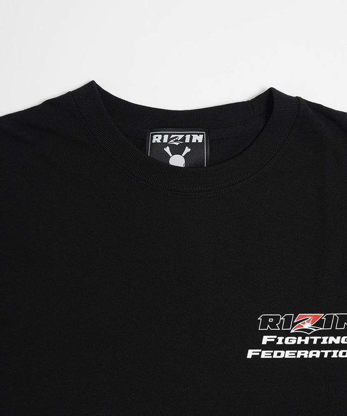 RIZIN×Roen 雷神×狼煙 T-Shirt / BLACK – RIZIN オフィシャル
