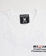 RIZIN×Roen 雷神×狼煙 T-Shirt / WHITE