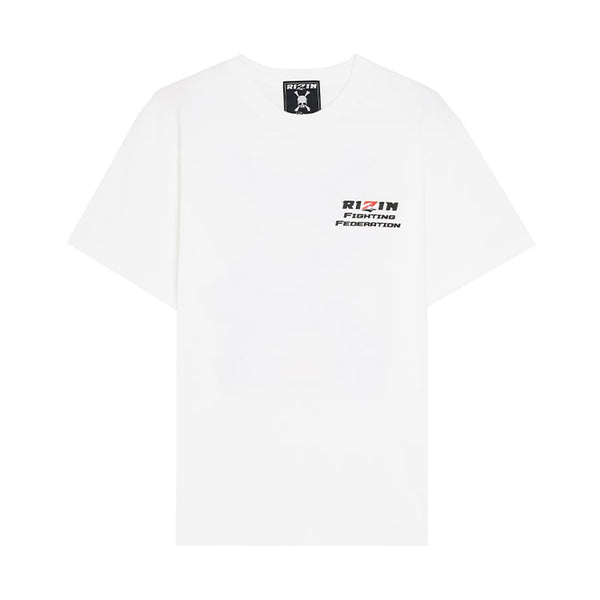 RIZIN×Roen 雷神×狼煙 T-Shirt / WHITE – RIZIN オフィシャル 