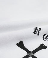 RIZIN×Roen CROSSBONE T-Shirt / WHITE
