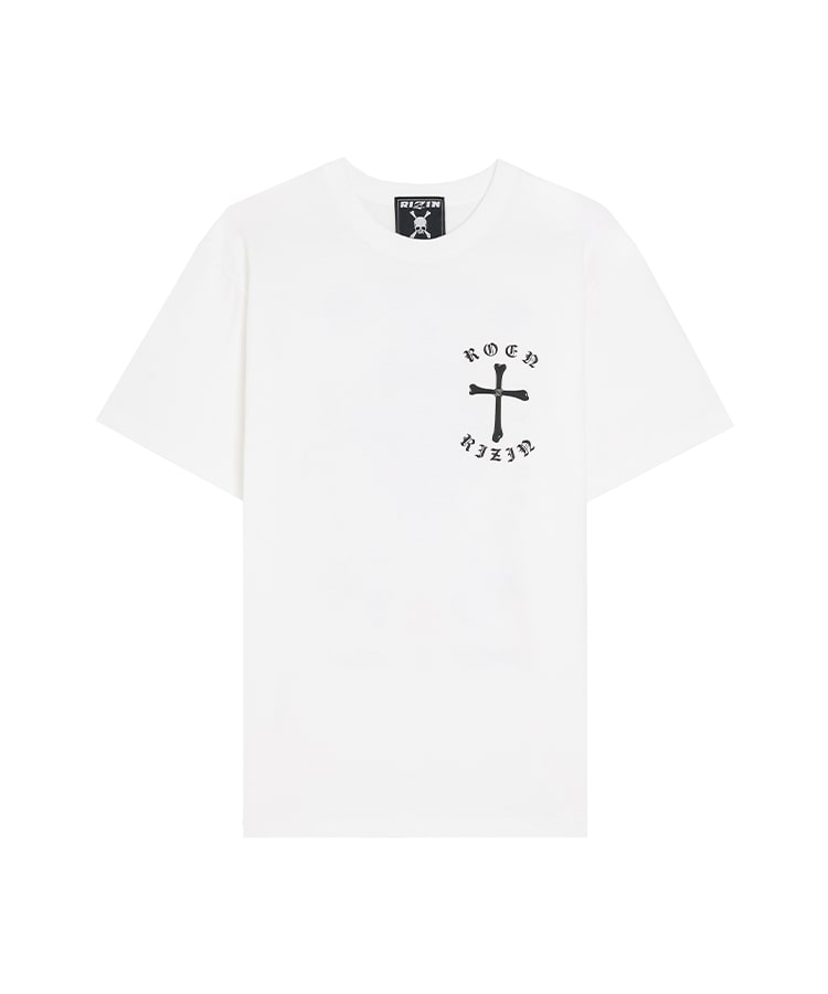 RIZIN×Roen CROSSBONE T-Shirt / WHITE