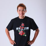 S/SL TEE (ROSE) / BLACK