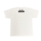 RIZIN TRIGGER“PULL THE TRIGGER” Tシャツ / WHITE