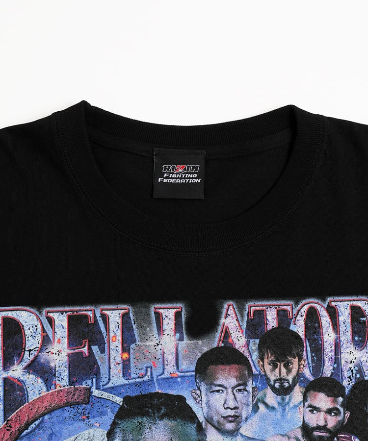 RIZIN×BELLATOR フォトTシャツ / BLACK