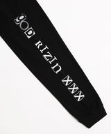 GOD SELECTION XXX × RIZIN ロンT / BLACK