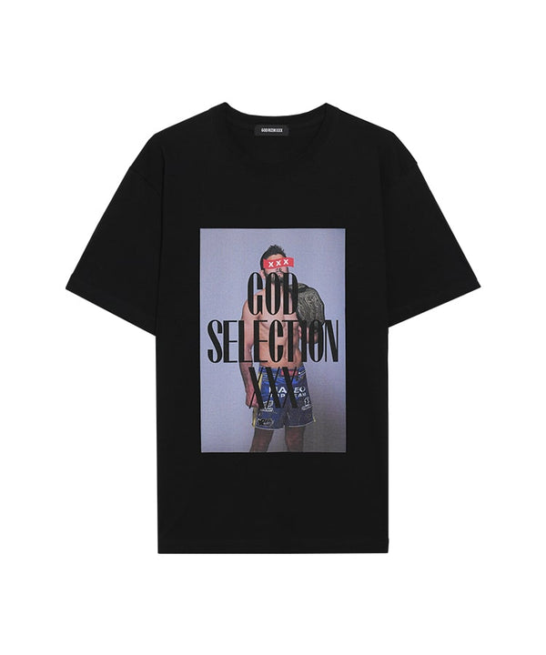 GOD SELECTION XXX × RIZIN ホベルト・サトシ・ソウザ Tシャツ / BLACK