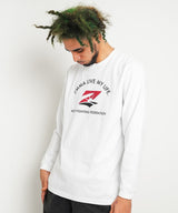 RIZIN "I'MMA LIVE MY LIFE" ロンT / WHITE
