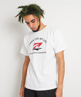 RIZIN "I'MMA LIVE MY LIFE" シャツ / WHITE