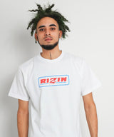 RIZIN ロゴTシャツ タイプB / WHITE