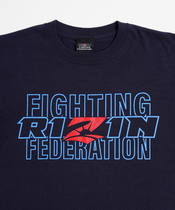 RIZIN RFF Tシャツ / NAVY – RIZIN オフィシャル オンラインストア