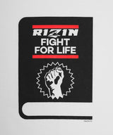 RIZIN "FIGHT FOR LIFE" Tシャツ / WHITE