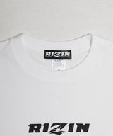 RIZIN ロゴTシャツ タイプA / WHITE