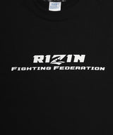 RIZIN ロゴTシャツ タイプA / BLACK