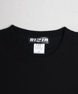 RIZIN ロゴTシャツ タイプB / BLACK