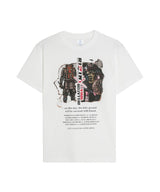 RIZIN×BELLATOR サムライ・グラジエーターTシャツ / WHITE