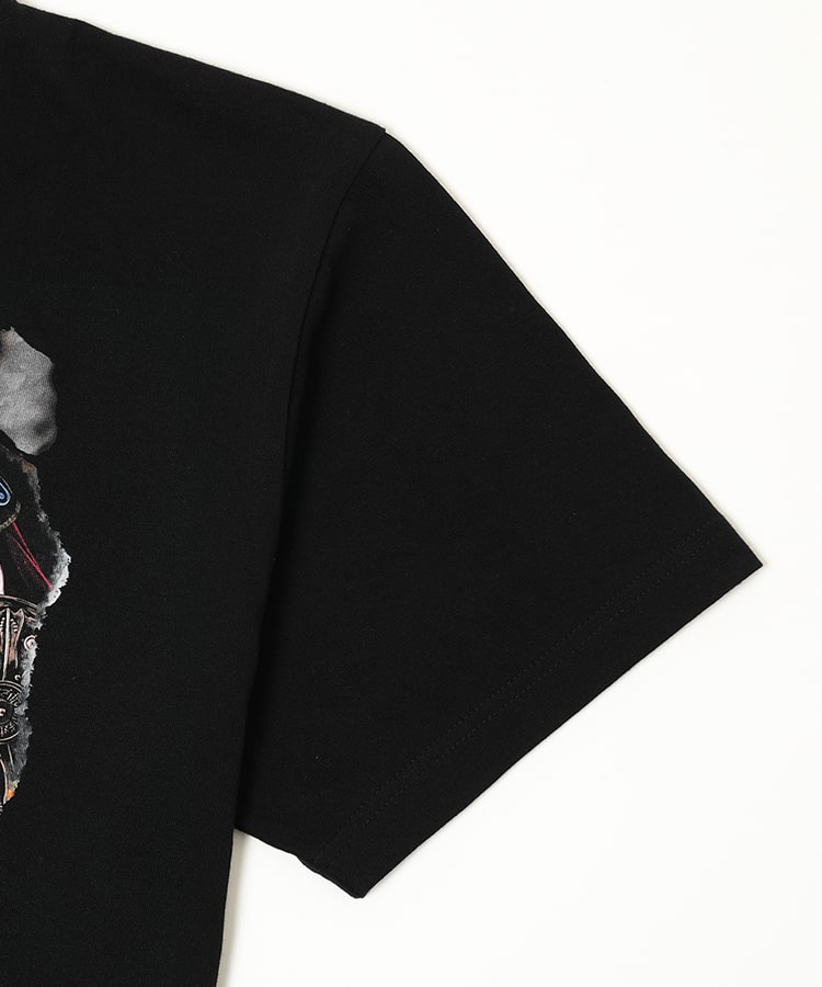 RIZIN×BELLATOR サムライ・グラジエーターTシャツ / BLACK
