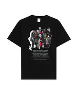 RIZIN×BELLATOR サムライ・グラジエーターTシャツ / BLACK