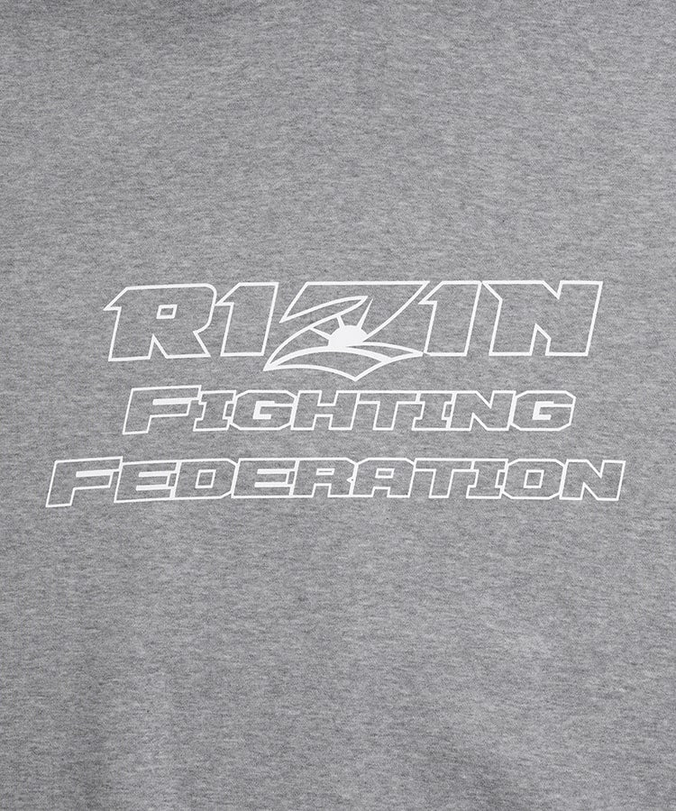 RIZIN SOUVENIR ジップアップスウェットパーカー / GRAY
