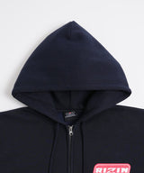 RIZIN SOUVENIR ジップアップスウェットパーカー / NAVY