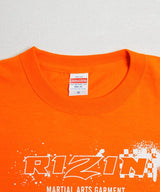 RIZIN STENCIL Tシャツ / ORANGE