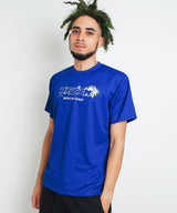 RIZIN STENCIL ［DRY］Tシャツ / BLUE