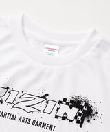 RIZIN STENCIL ［DRY］Tシャツ / WHITE