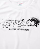 RIZIN STENCIL ［DRY］Tシャツ / WHITE
