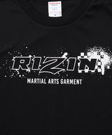 RIZIN STENCIL ［DRY］Tシャツ / BLACK