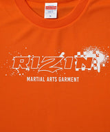 RIZIN STENCIL ［DRY］Tシャツ / ORANGE