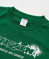 RIZIN STENCIL ［DRY］Tシャツ / GREEN