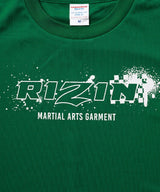 RIZIN STENCIL ［DRY］Tシャツ / GREEN