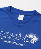 RIZIN STENCIL ［DRY］Tシャツ / BLUE